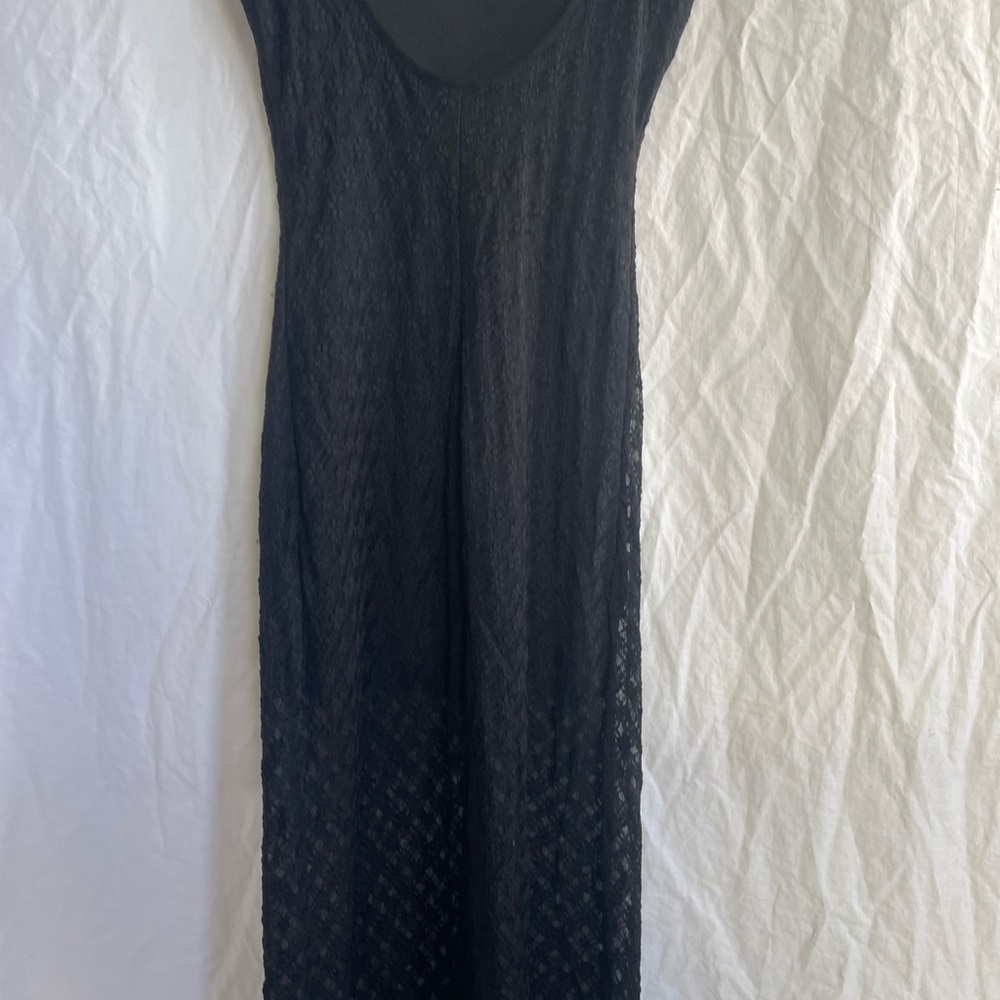 Wild Fable Bow Lace Midi Dress Black Size XS blogger - Picture 8 of 12